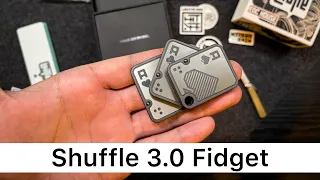 Unboxing the Why So Serious poker fidget 🃏 This Shuffle v3 by Lautie.