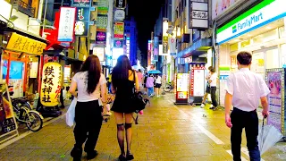 Osaka Dotonbori 🐶🍻Typhoon Night♪💖4K ASMR non-stop 1 hour 01 minutes