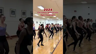 2024 Christmas Spectacular Open Auditions | The Radio City Rockettes