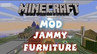 Обзор модов майнкрафт №1-крутые декорации(Jammy furniture mod)