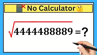 Nice Square Root Math Simplification |Interesting Math Problem