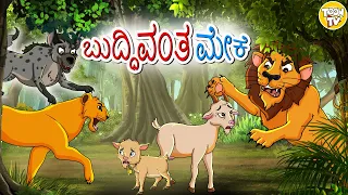 Kannada Moral Stories for Kids l ಬುದ್ಧಿವಂತ ಮೇಕೆ l Chalak Bakri l Kannada Fairy Tales l Toonkids