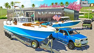 (SOLD) LUXURY SUPER BOAT | SEAJAY BOATS DEALERSHIP | FARMING SIMULATOR 2019