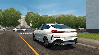 City Car Driving - BMW X6 2020 l Normal Driving | CCD | Gameplay | G29