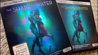 THE SHAPE OF WATER (2017) 4K UHD Blu Ray Unboxing