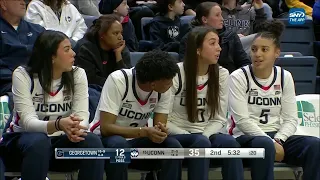 🥰 Azzi Fudd Wears Paige Bueckers Jersey On Senior Night, Other Injured UConn Huskies Honor Seniors