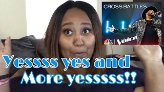 The Voice Cross battles!! | Shawn Sounds “Lay Me Down” | Reaction