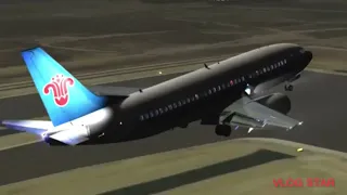 China Southern Airlines Flight 3456 - Crash animation