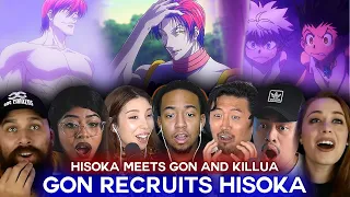 Gon and Killua meets Hisoka at Greed Island Reaction Mashup!!