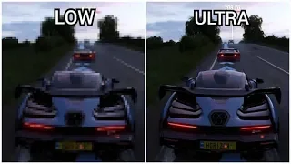 Forza Horizon 4 Graphic Comparison [PC]; Low-Medium-High-Ultra; 1920×1080; GTX1050ti+i5 8600k