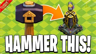 What Upgrades Should You Use Hammers On in Clash of Clans