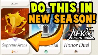 Top Tips for Song of Strife New Season in AFK Journey! #afkjourney