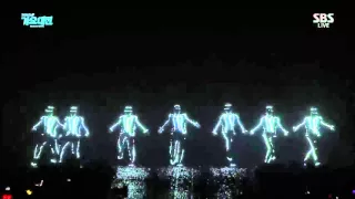 PSY - 나팔바지 NAPAL BAJI (2015 SBS Gayodaejun) LED DANCE