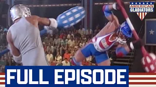 Unbelievable Recovery From Gladiator Laser In Joust | American Gladiators | Full Episode | S04E21