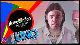 Little DICK - Uno - Russia 🇷🇺 - Right Music Video - HOMOvision 2020 (Gachi remix by TRedCat)