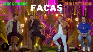 Diego e Victor Hugo e Bruno e Marrone - Facas (Ao Vivo)