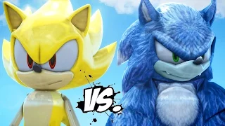 SUPER SONIC VS SONIC THE WEREHOG