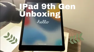 New IPad 2021 Unboxing!!! (10.2 inch iPad Wi‑Fi 64GB Space Grey)