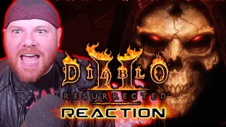 Krimson KB Reacts: MY JAM IS BACK!! Diablo 2: Resurrected - Official Reveal Trailer BlizzCon 2021