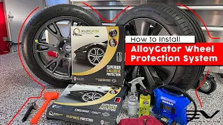 🔧 Installing AlloyGator Wheel Edge Protection System on Tesla Factory Wheel, Step by Step DIY Guide