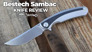 Bestech Sambac Framelock 5-Minute Knife Review | Jimping with Jacrispy