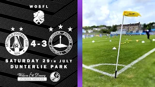 Arthurlie 4-3 Cumnock Juniors | WOSFL Premier Division | 29/07/23