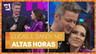 CLIMÃO? Sandy e Lucas Lima vão ao Altas Horas juntos e web reage l Hora da Fofoca l TV Gazeta
