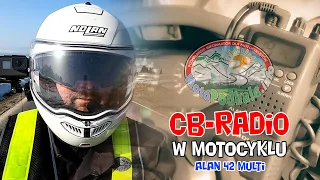 CB-Radio w motocyklu | Alan 42 multi + COHS-500 + BHS-300 | MotoPodhale.info