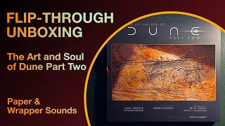(ASMR) "The Art and Soul of Dune: Part Two" Unboxing & Flip-Through