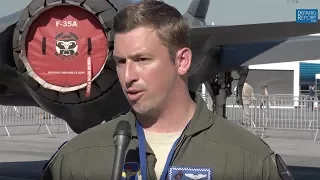 USAF's Cecil on What Differentiates the F-35A from the F-16