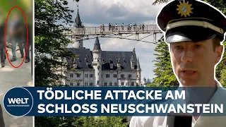 TOD AM SCHLOSS NEUSCHWANSTEIN: Tourist stößt zwei Frauen in 50 Meter tiefe Schlucht - eine stirbt