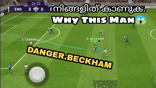 iconic Beckham Amazing Goals | Best curl goal pes 2021| D. Beckham| Best CMF pes mobile |Long ranger