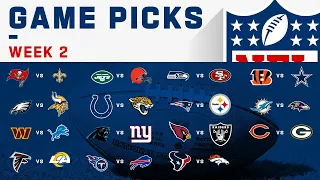 NFL Week 2 Game Picks!