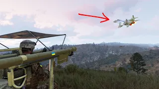 NEW Ukraine Javelin Füzesi Rusya helikopter he Yok Etme Simülesi -ARMA 3 Simulator sürpriz Bayraktar