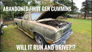 Dodge Ram D250 1st Gen CUMMINS is brought back to LIFE!!!