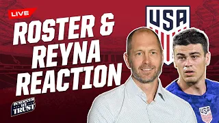 Gregg Berhalter and Gio Reyna haven't spoken + USMNT September roster reaction + Americans in UCL