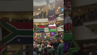 Springboks returned home with Trophy 🏆 #rugbyworldcup2023 #springbok