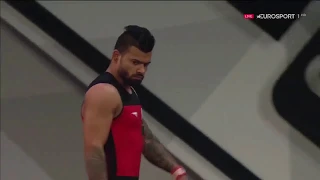 Bozhidar Andreev (73 kg) Snatch 153 kg - 2019 European Weightlifting Championships