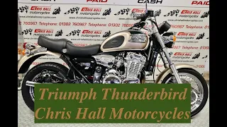 2001 Triumph Thunderbird 900, @chrishallmotorcycles #motorcycles #triumph