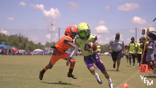 #1 West Orlando JAGS vs OUTLAWS | 10u football | BLOW OUT!!!