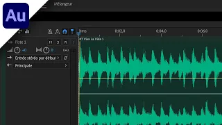 Montage sonore simple avec Adobe Audition