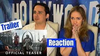 Black Panther 2 Wakanda Forever Teaser Trailer Reaction