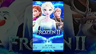 Disney’s Frozen 2 Blu-ray Menu