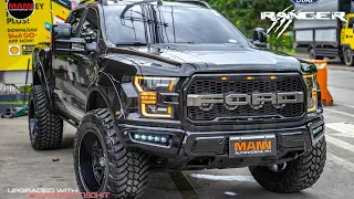 TRANSFORMED BLACK FORD RANGER INSTALLED WITH MANN R2R F150 KIT AND GMC HUMMER EV TAILIGHT  | 10.2021