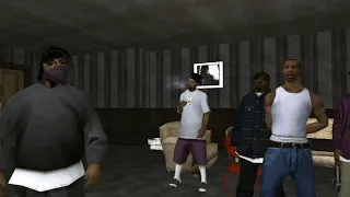 The beginning in First Mission - GTA San Andreas (The Ballas Story)