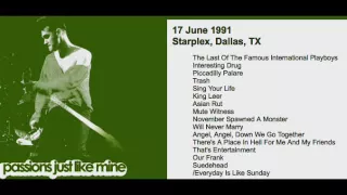 MORRISSEY - June 17, 1991 - Dallas, TX, USA (Full Concert) LIVE