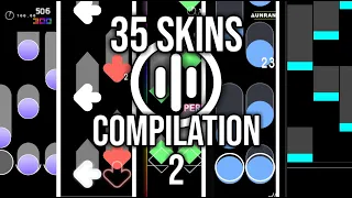35 Osu!Mania 4k Skins Compilation in 4 minutes Pt.2 (Download in description)