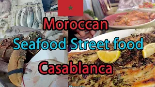 Moroccan Seafood Street food in Casablanca