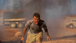 The Yellow Birds (2017) - Military camp gets brutally bombed