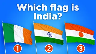 Guess the Flag (Multiple Choice Quiz) #1 - Easy!